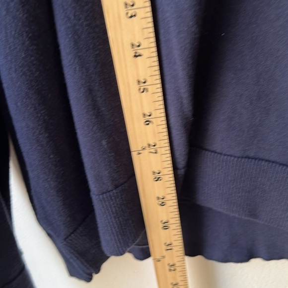 Vineyard Vines Cashmere Cotton Blend 1/4 Zip up Sweater Size XL Tall in Navy - Picture 8 of 8